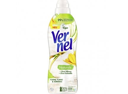 Vernel Naturals Ylang Ylang & Sladká tráva koncentrovaná aviváž 32 dávek, 800ml